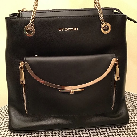 Cromia Handbags - Sale CROMIA ITALIAN with CLUTCH DETACH
